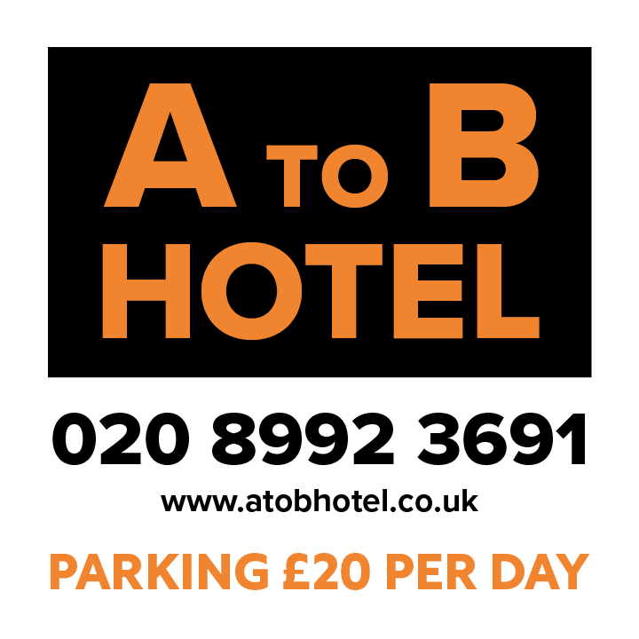 sign a to b hotel